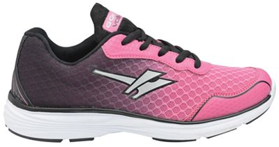 Pink/black 'Vallis' trainers